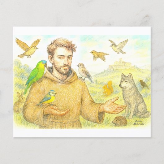 St. Francis - the sermon to the birds and animals Flyer (Vorne)