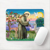 St Francis und Llama Baby Mousepad (Mit Mouse)