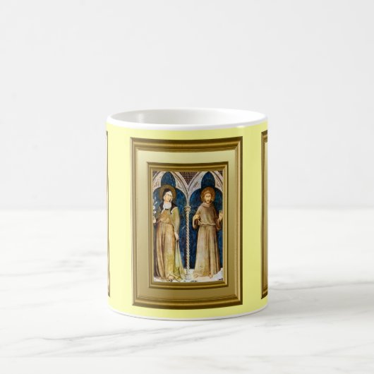 St Francis und St. Clare, Assisi Kaffeetasse (Mittel)