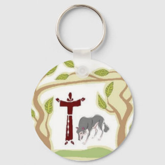 St. Francis und The Wolf Krawatte, Geschenkboxen, Schlüsselanhänger