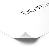 ST FRANCIS VECTOR ZEICHNEND MIT QUOTATION POSTER (Ecke)