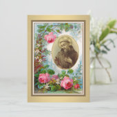 St. Francis von Assis Katholisches Beileid Vielen  Dankeskarte (Stehend Vorderseite)