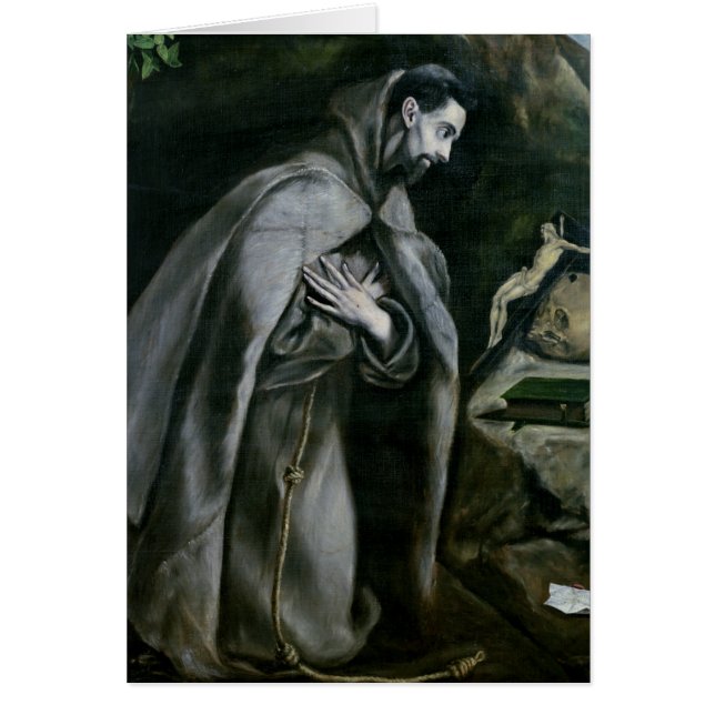 St Francis von Assisi, 1580-95 (Vorne)
