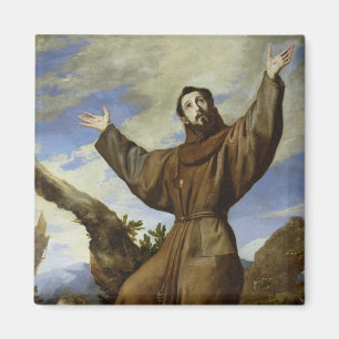 St Francis von Assisi 1642 Magnet