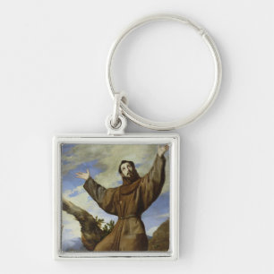 St Francis von Assisi 1642 Schlüsselanhänger