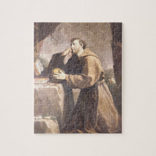 St Francis von Assisi am Gebet Puzzle
