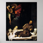 St. Francis von Assisi Angel Besuch Poster (Vorne)