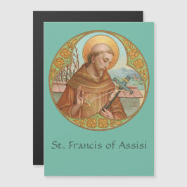 St. Francis von Assisi (BK02) Magnetgrüßkarte Magnetkarte