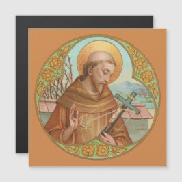 St. Francis von Assisi (BK02) Magnetgrüßkarte Magnetkarte