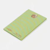 St. Francis von Assisi (BK 002) 4"x6" Post-it Klebezettel (angewinkelt)