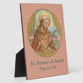 St. Francis von Assisi (BK 002) 8"x10" Fotoplatte (Seite)