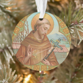 St. Francis von Assisi (BK 002) Acrylic Ornament