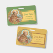 St. Francis von Assisi (BK 002) Ausweis (Vorder- & Rückseite)