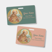 St. Francis von Assisi (BK 002) Ausweis (Front & Back)