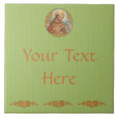 St. Francis von Assisi (BK 002) Fliese (Vorderseite)
