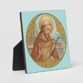 St. Francis von Assisi (BK 002) Fotoplatte (Vorderseite)