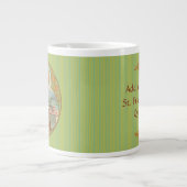 St. Francis von Assisi (BK 002) Jumbo-Tasse (Vorderseite)