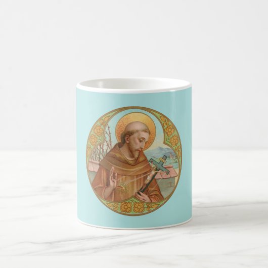 St. Francis von Assisi (BK 002) Kaffeetasse (Mittel)