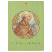 St. Francis von Assisi (BK 002) Klemmbrett (Rückseite)