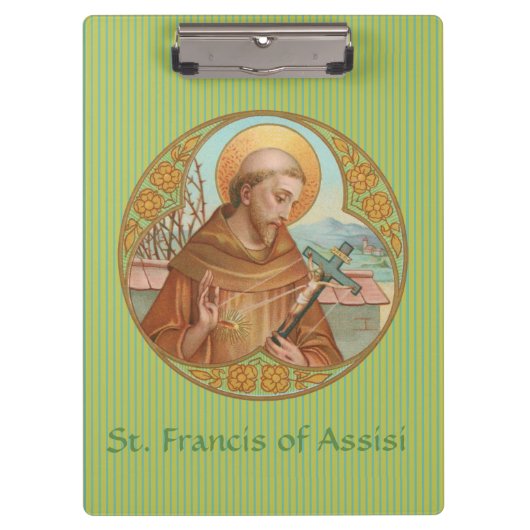 St. Francis von Assisi (BK 002) Klemmbrett (Vorderseite)