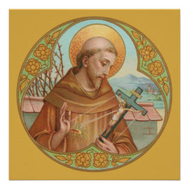 St. Francis von Assisi (BK 002) Poster
