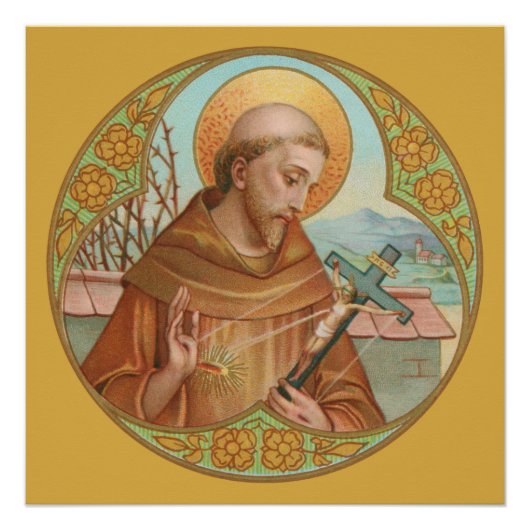 St. Francis von Assisi (BK 002) Poster (Vorderseite)