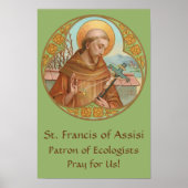 St. Francis von Assisi (BK 002) Poster (Vorne)