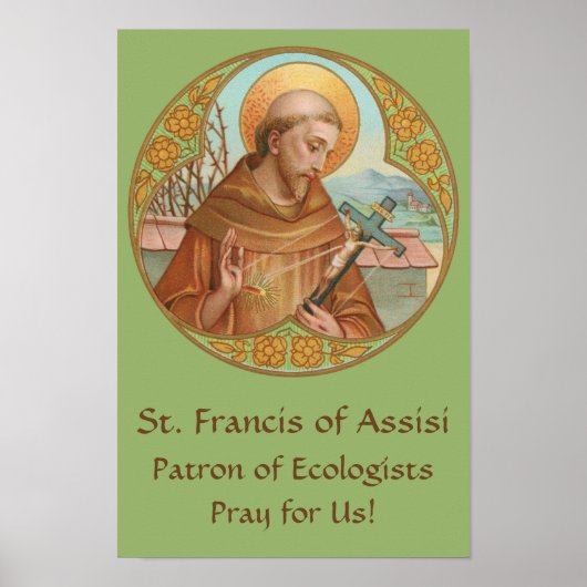 St. Francis von Assisi (BK 002) Poster (Vorne)