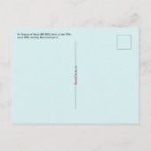 St. Francis von Assisi (BK 002) Postkarte (Rückseite)