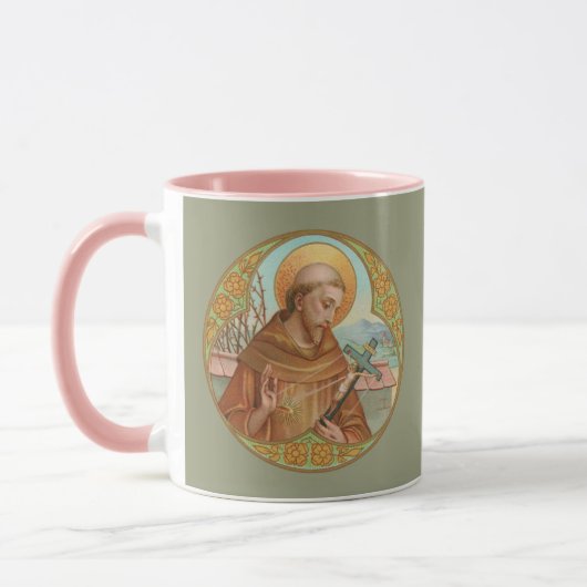 St. Francis von Assisi (BK 002) Tasse (Links)