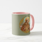 St. Francis von Assisi (BK 002) Tasse (VorderseiteRechts)