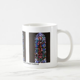 St Francis von Assisi-Buntglas Kaffeetasse