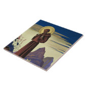 St. Francis von Assisi (Christlicher Heiliger) Fliese (Seite)