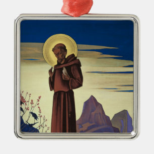 St. Francis von Assisi (Christlicher Heiliger) Ornament Aus Metall