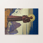 St. Francis von Assisi (Christlicher Heiliger) Puzzle (Horizontal)