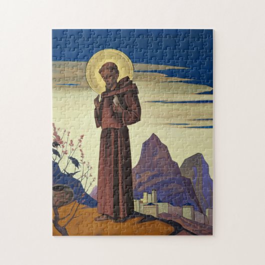 St. Francis von Assisi (Christlicher Heiliger) Puzzle (Vertikal)