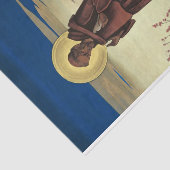 St. Francis von Assisi (Christlicher Heiliger) Seidenpapier (Ausschnitt)