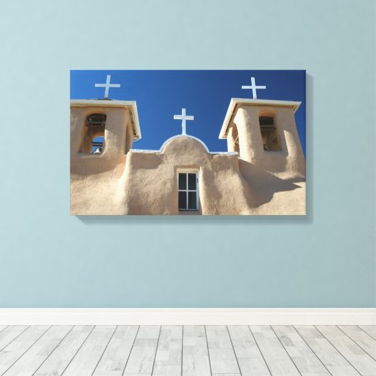 St. Francis von Assisi Church III Leinwanddruck (Insitu (Holzboden))