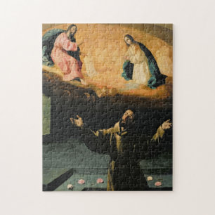St Francis von Assisi, das Wunder der Rosen Puzzle