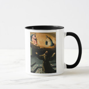 St Francis von Assisi, das Wunder der Rosen Tasse