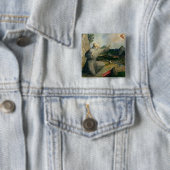 St Francis von Assisi die Schanden empfangend Button (Beispiel)