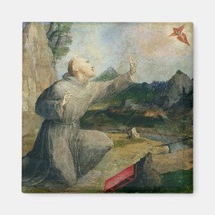 St Francis von Assisi die Schanden empfangend Magnet