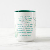 St. Francis von Assisi Dragonfly im Tessin Tasse (Zentrum)