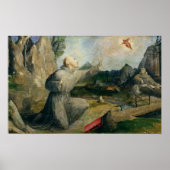 St. Francis von Assisi Empfang der Stigmata Poster (Vorne)