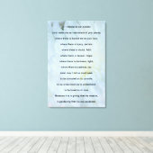 St. Francis von Assisi Gebet Leinwanddruck (Insitu (Holzboden))