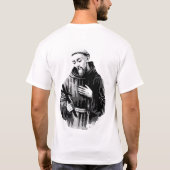 St Francis von Assisi hat meine Rückseite T-Shirt (Rückseite)