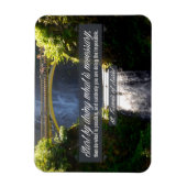 St. Francis von Assisi Inspiration Zitat "Doing" Magnet (Vertikal)