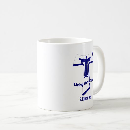 St Francis von Assisi Kaffeetasse (VorderseiteRechts)