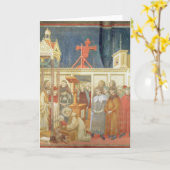 St Francis von Assisi Karte (Gelbe Blume)