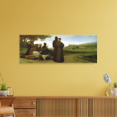 St. Francis von Assisi Leinwanddruck (Insitu (Wohnzimmer))